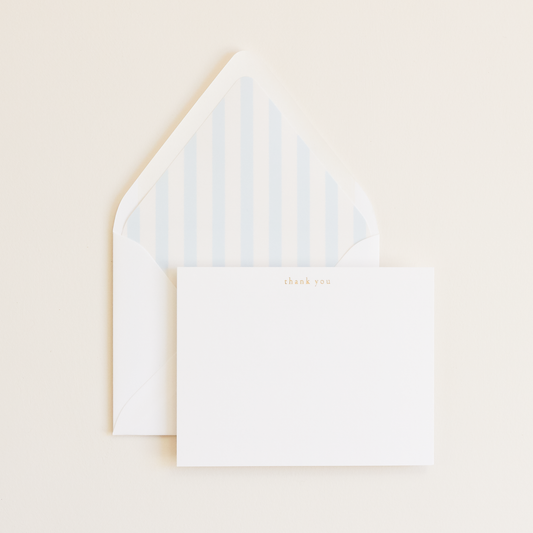 THE ROSAMUND SET - BLUE STRIPE