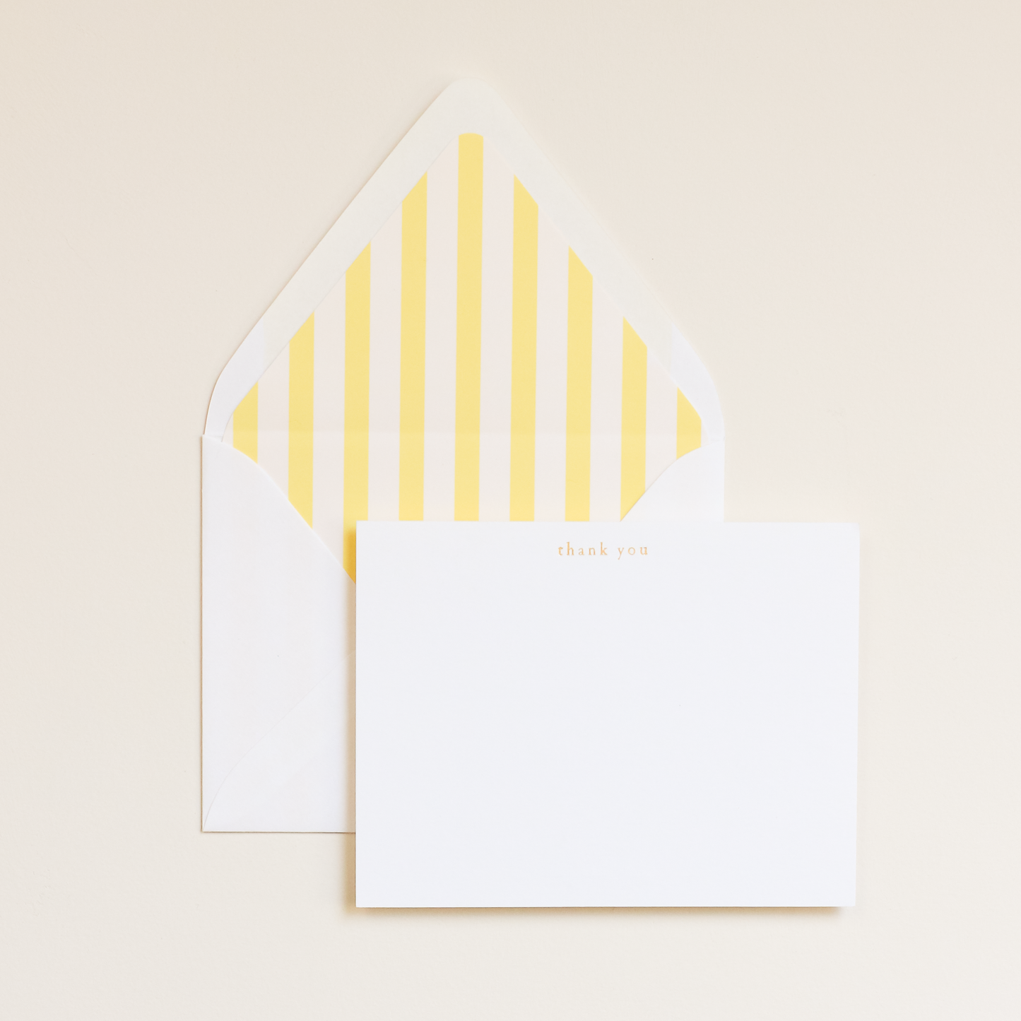 THE ROSAMUND SET - YELLOW STRIPE