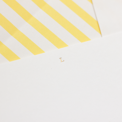 THE JAMES SET - YELLOW STRIPE
